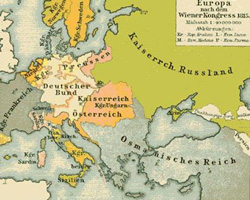 карта после Венского конгресса