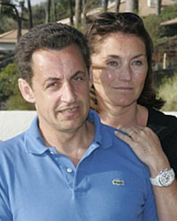 Супруги Саркози