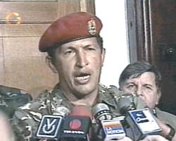 Уго Чавес в 1992 году